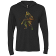 T-Shirts Vintage Black / X-Small Master Chief Triblend Long Sleeve Hoodie Tee