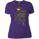 T-Shirts Purple / X-Small MASTER CHIEF Women's Premium T-Shirt