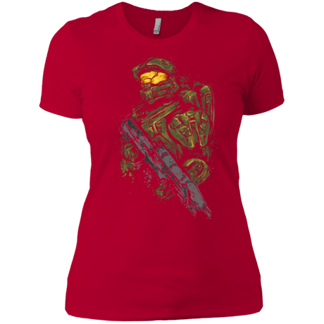 T-Shirts Red / X-Small MASTER CHIEF Women's Premium T-Shirt