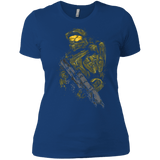 T-Shirts Royal / X-Small MASTER CHIEF Women's Premium T-Shirt