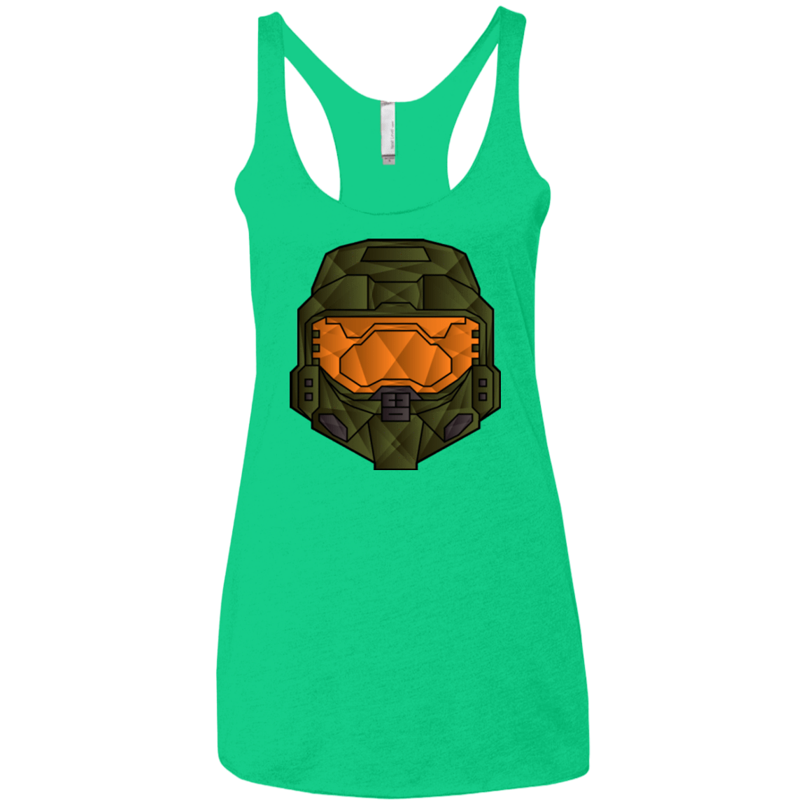 T-Shirts Envy / X-Small Master Chief Women's Triblend Racerback Tank