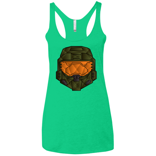 T-Shirts Envy / X-Small Master Chief Women's Triblend Racerback Tank