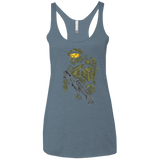 T-Shirts Indigo / X-Small MASTER CHIEF Women's Triblend Racerback Tank