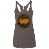 T-Shirts Macchiato / X-Small Master Chief Women's Triblend Racerback Tank