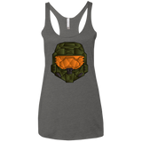 T-Shirts Premium Heather / X-Small Master Chief Women's Triblend Racerback Tank