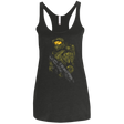 T-Shirts Vintage Black / X-Small Master chief Women's Triblend Racerback Tank