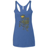 T-Shirts Vintage Royal / X-Small MASTER CHIEF Women's Triblend Racerback Tank