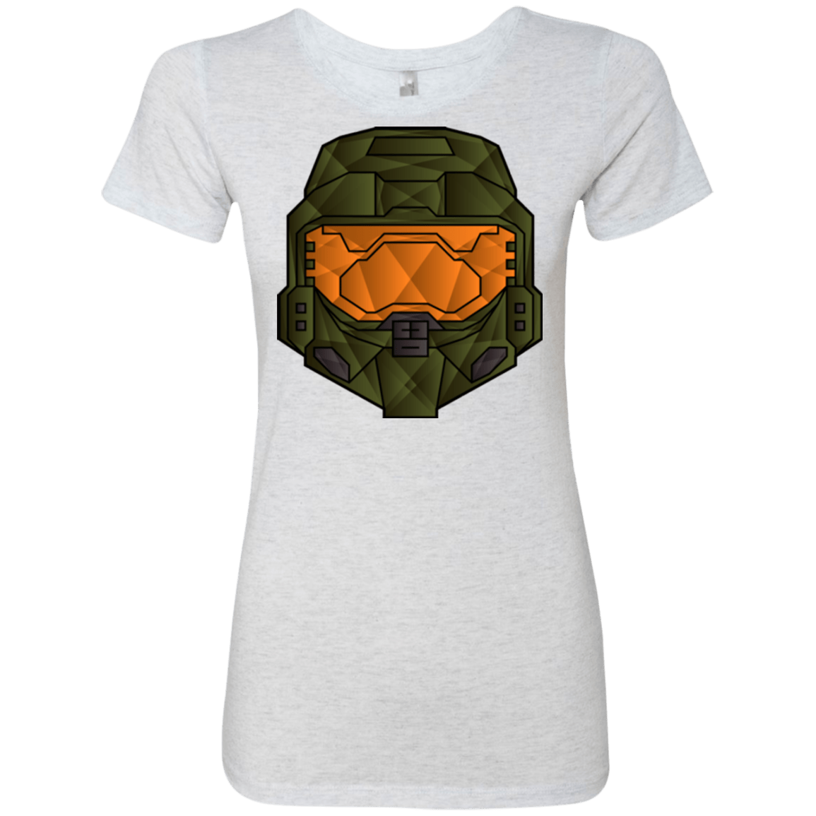 T-Shirts Heather White / Small Master Chief Women's Triblend T-Shirt