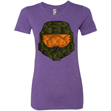 T-Shirts Purple Rush / Small Master Chief Women's Triblend T-Shirt