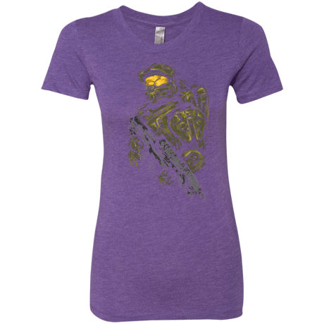 T-Shirts Purple Rush / Small MASTER CHIEF Women's Triblend T-Shirt