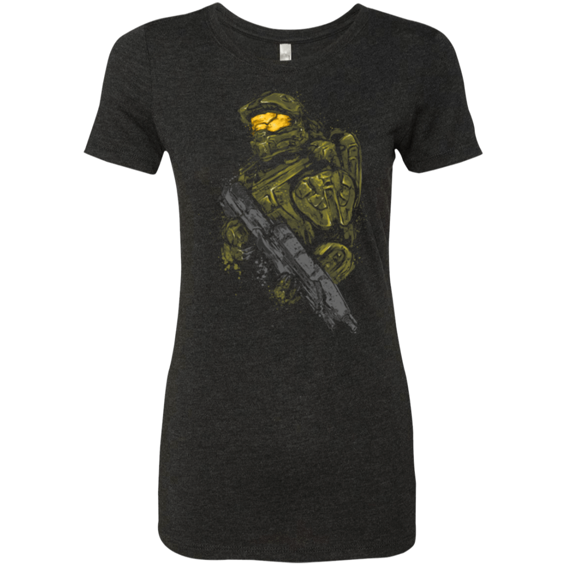 T-Shirts Vintage Black / Small MASTER CHIEF Women's Triblend T-Shirt