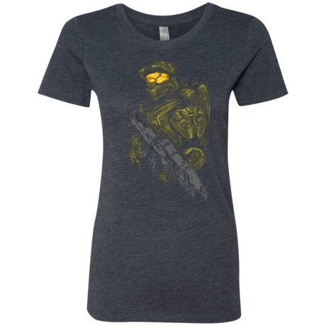 T-Shirts Vintage Navy / Small MASTER CHIEF Women's Triblend T-Shirt