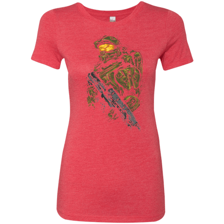 T-Shirts Vintage Red / Small MASTER CHIEF Women's Triblend T-Shirt