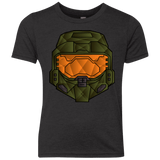 T-Shirts Vintage Black / YXS Master Chief Youth Triblend T-Shirt