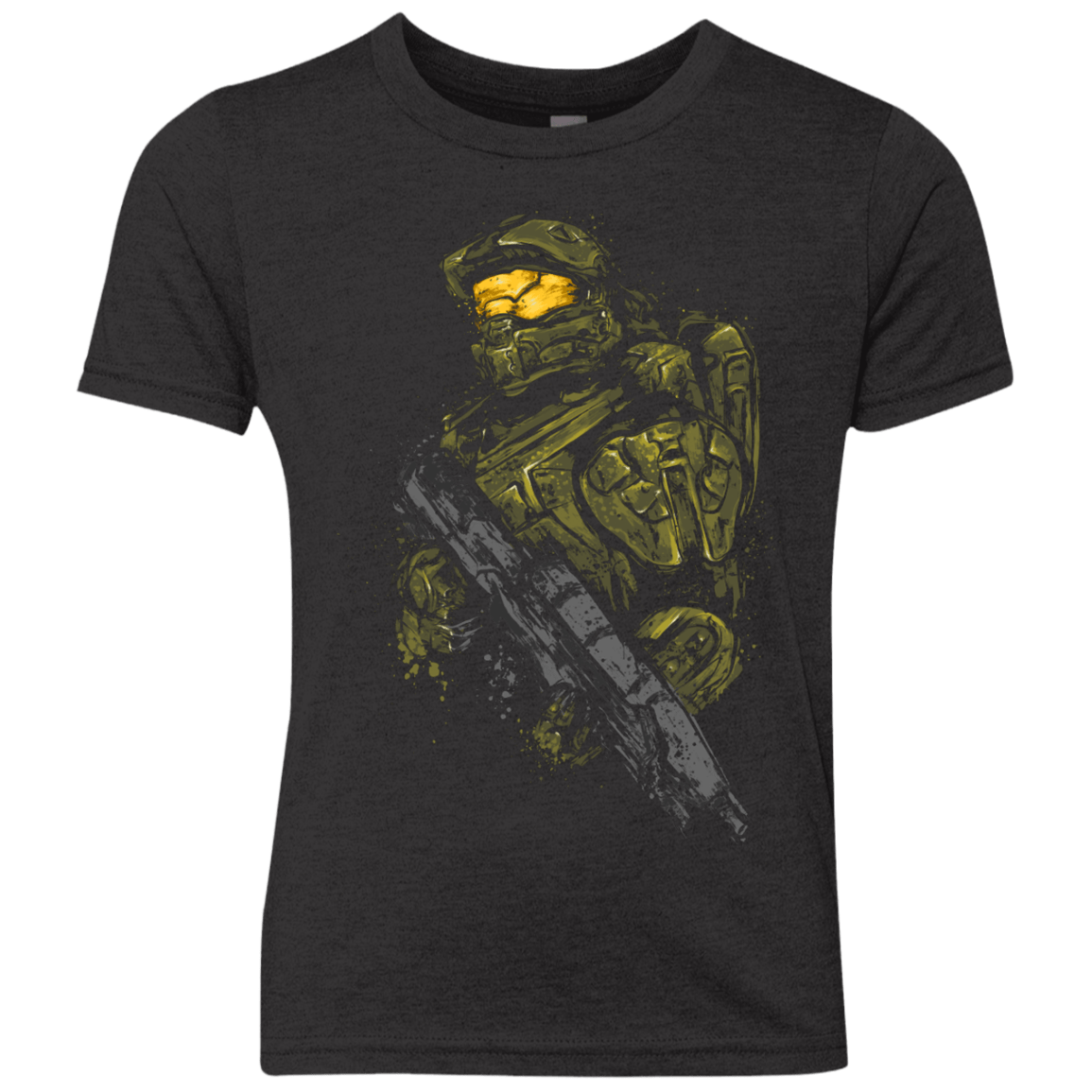 T-Shirts Vintage Black / YXS Master chief Youth Triblend T-Shirt