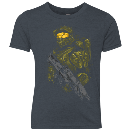 T-Shirts Vintage Navy / YXS MASTER CHIEF Youth Triblend T-Shirt
