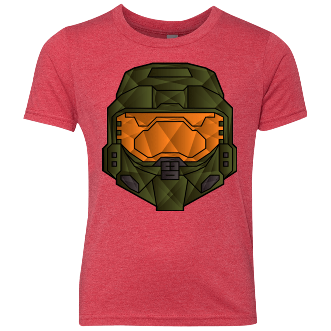 T-Shirts Vintage Red / YXS Master Chief Youth Triblend T-Shirt