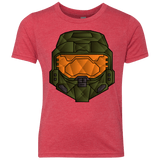 T-Shirts Vintage Red / YXS Master Chief Youth Triblend T-Shirt