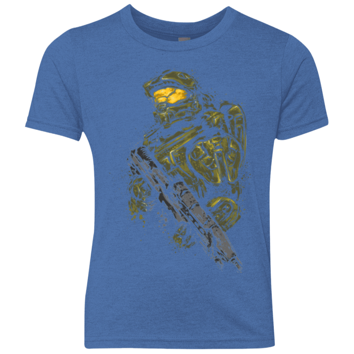 T-Shirts Vintage Royal / YXS MASTER CHIEF Youth Triblend T-Shirt