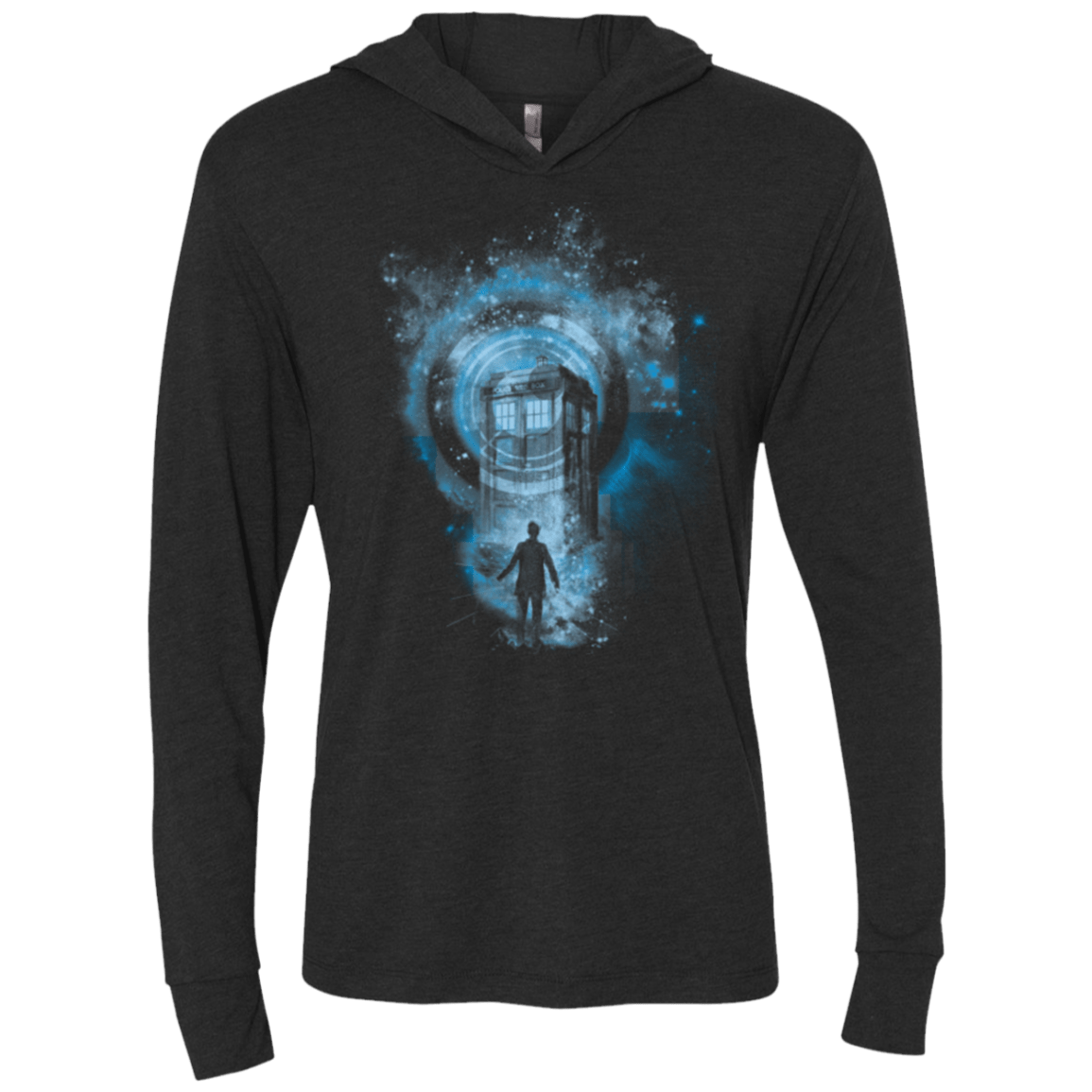 T-Shirts Vintage Black / X-Small Master of Ceremony Triblend Long Sleeve Hoodie Tee