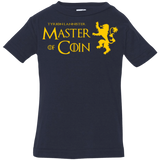 T-Shirts Navy / 6 Months Master of Coin Infant Premium T-Shirt