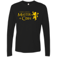T-Shirts Black / Small Master of Coin Men's Premium Long Sleeve