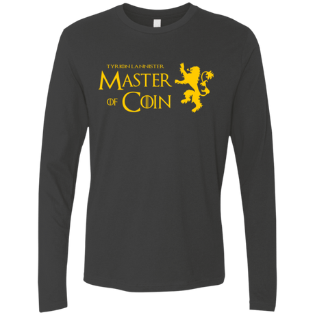 T-Shirts Heavy Metal / Small Master of Coin Men's Premium Long Sleeve