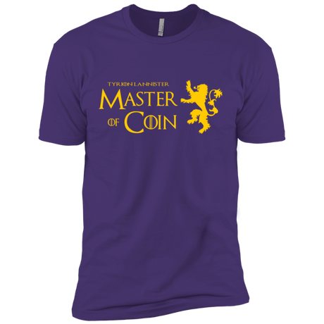 T-Shirts Purple / X-Small Master of Coin Men's Premium T-Shirt