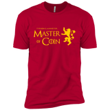 T-Shirts Red / X-Small Master of Coin Men's Premium T-Shirt