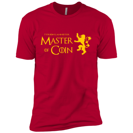 T-Shirts Red / X-Small Master of Coin Men's Premium T-Shirt