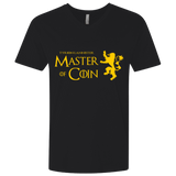 T-Shirts Black / X-Small Master of Coin Men's Premium V-Neck