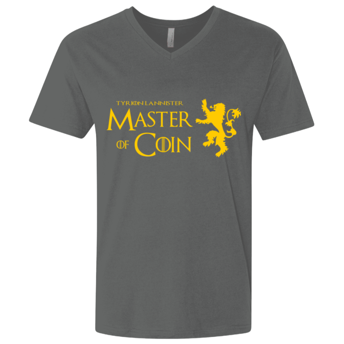 T-Shirts Heavy Metal / X-Small Master of Coin Men's Premium V-Neck