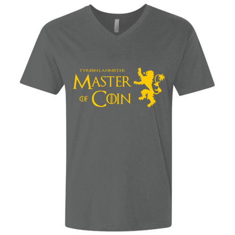 T-Shirts Heavy Metal / X-Small Master of Coin Men's Premium V-Neck