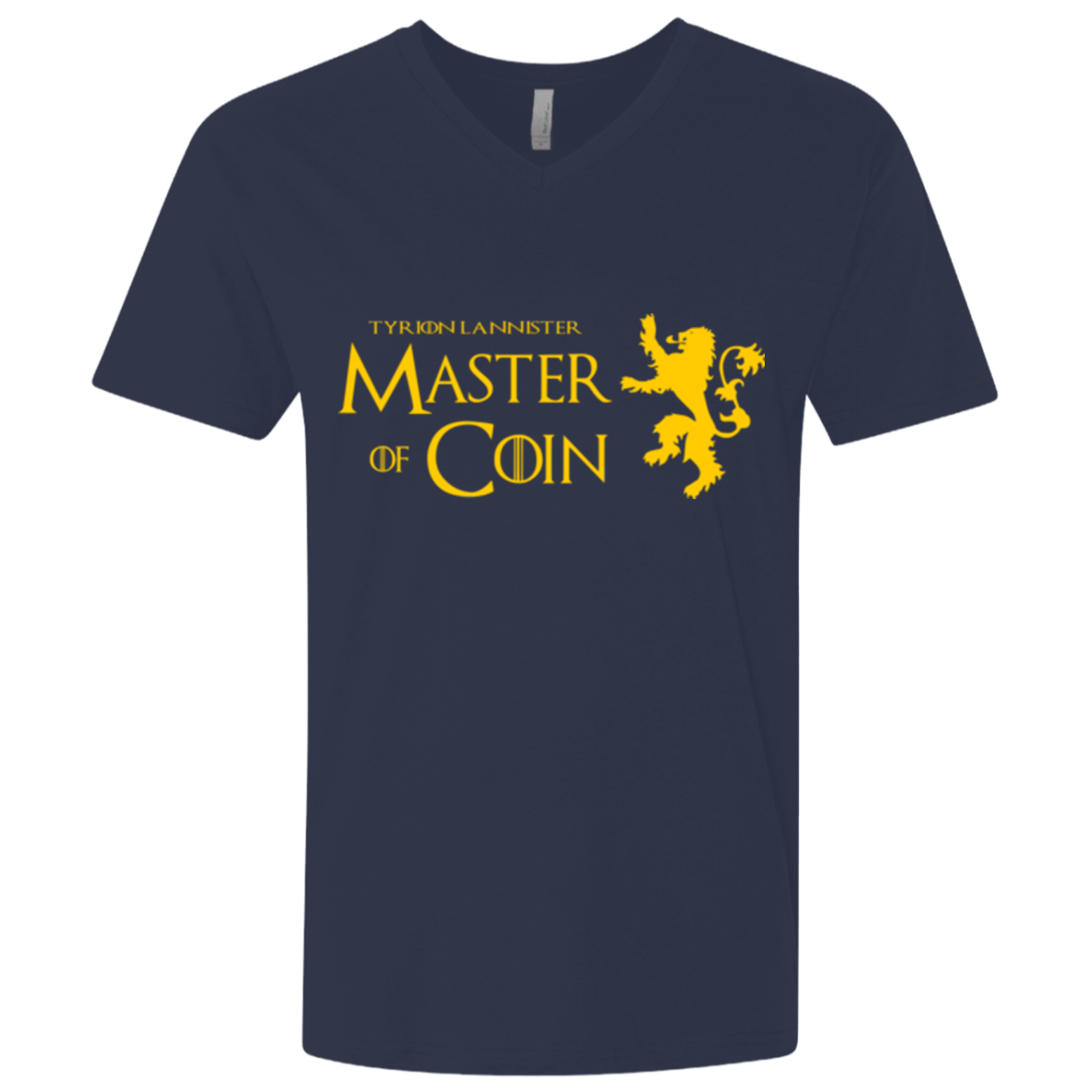 T-Shirts Midnight Navy / X-Small Master of Coin Men's Premium V-Neck
