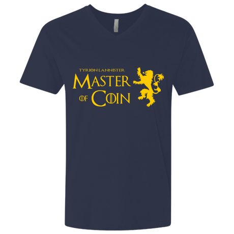 T-Shirts Midnight Navy / X-Small Master of Coin Men's Premium V-Neck