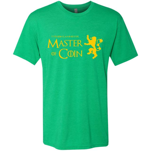 T-Shirts Envy / Small Master of Coin Men's Triblend T-Shirt