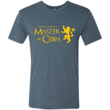 T-Shirts Indigo / Small Master of Coin Men's Triblend T-Shirt