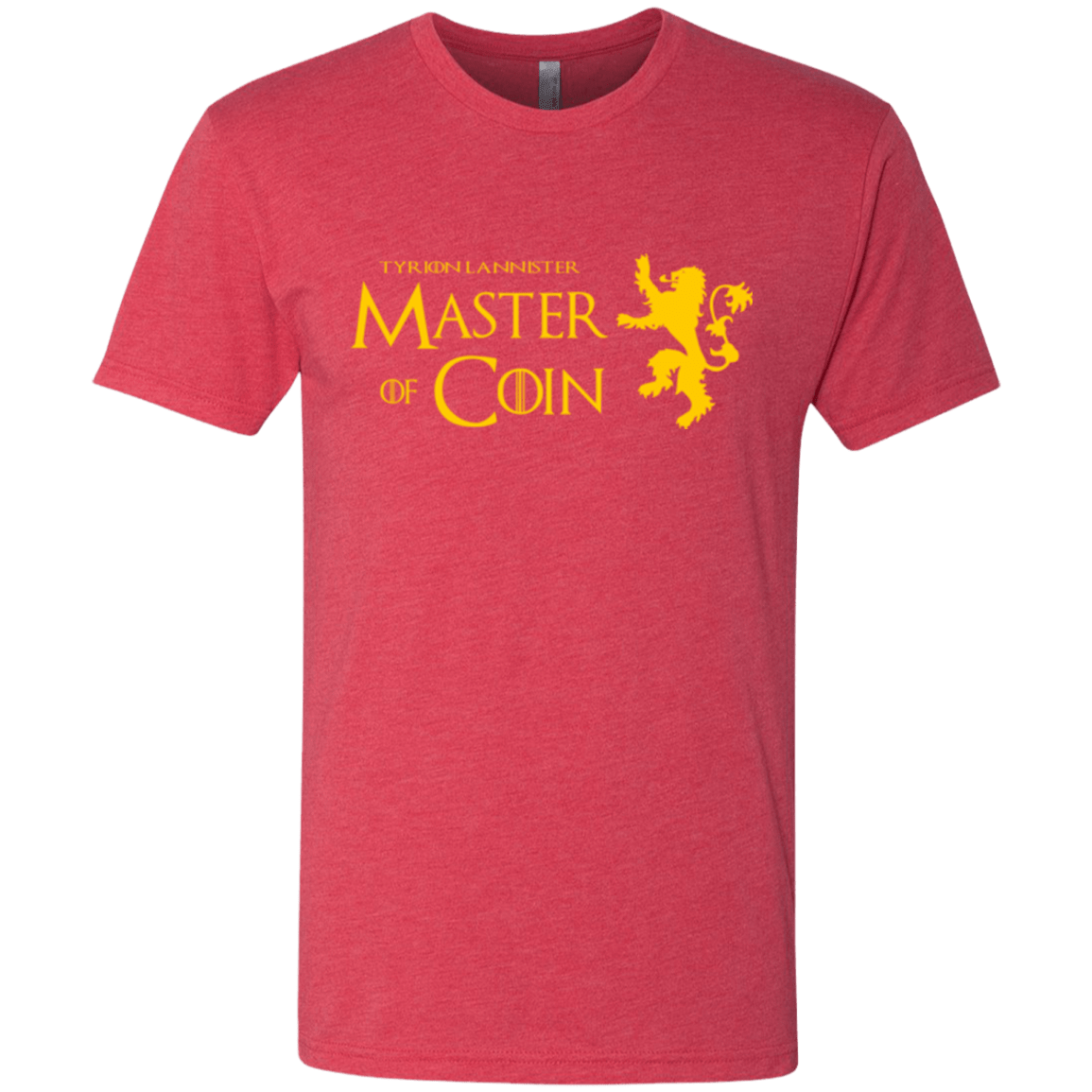T-Shirts Vintage Red / Small Master of Coin Men's Triblend T-Shirt