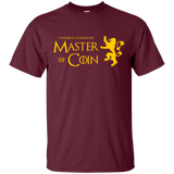 T-Shirts Maroon / Small Master of Coin T-Shirt
