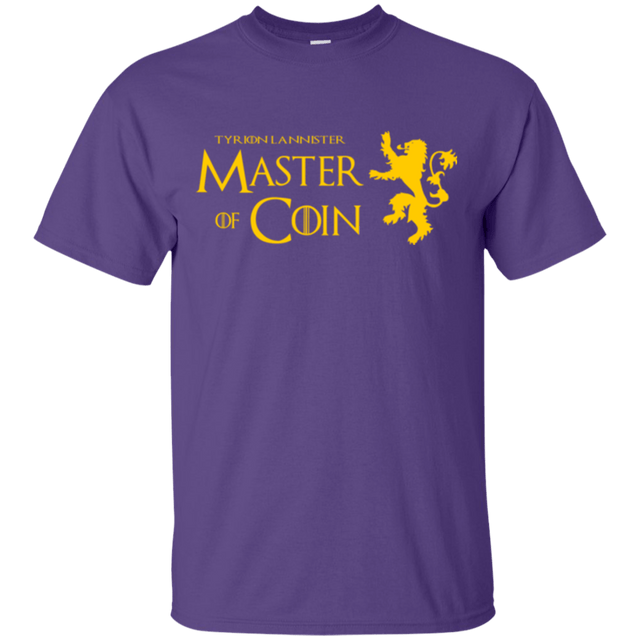 T-Shirts Purple / Small Master of Coin T-Shirt