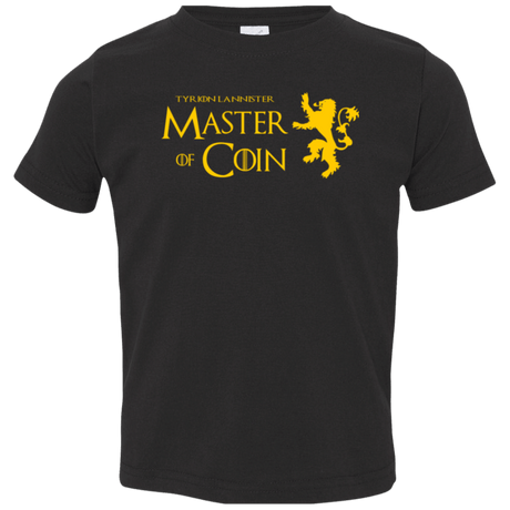 T-Shirts Black / 2T Master of Coin Toddler Premium T-Shirt