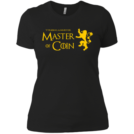 T-Shirts Black / X-Small Master of Coin Women's Premium T-Shirt