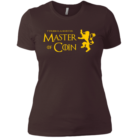 T-Shirts Dark Chocolate / X-Small Master of Coin Women's Premium T-Shirt