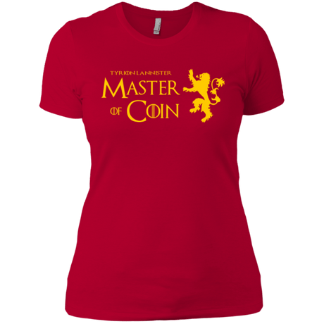 T-Shirts Red / X-Small Master of Coin Women's Premium T-Shirt