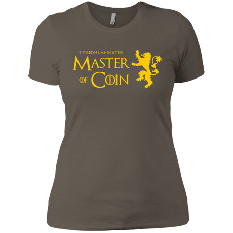 T-Shirts Warm Grey / X-Small Master of Coin Women's Premium T-Shirt