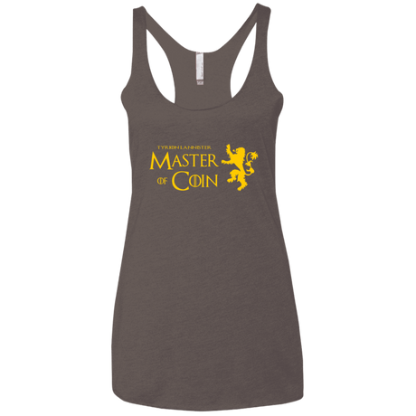 T-Shirts Macchiato / X-Small Master of Coin Women's Triblend Racerback Tank
