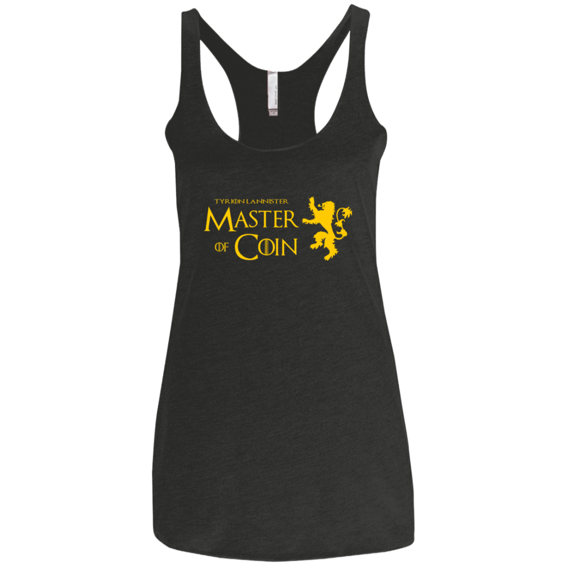 T-Shirts Vintage Black / X-Small Master of Coin Women's Triblend Racerback Tank