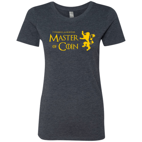 T-Shirts Vintage Navy / Small Master of Coin Women's Triblend T-Shirt