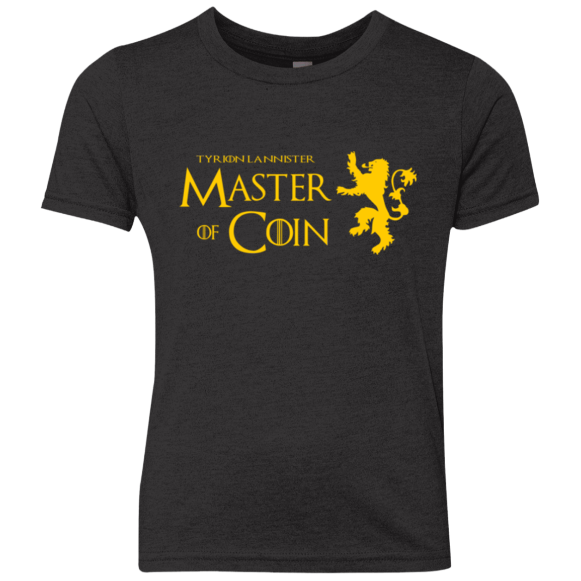 T-Shirts Vintage Black / YXS Master of Coin Youth Triblend T-Shirt