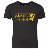 T-Shirts Vintage Black / YXS Master of Coin Youth Triblend T-Shirt
